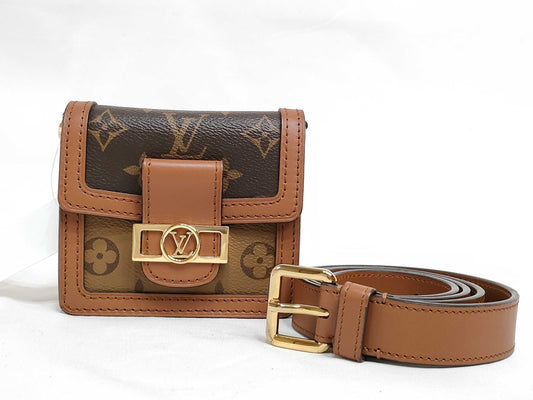 LOUIS VUITTON M 68621 Monogram LOUIS VUITTON Bum Bag Dauphine BB M68621 Waist Bag