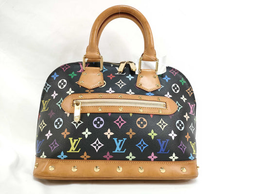 LOUIS VUITTON M 40444 Monogram Multicolore LOUIS VUITTON Alma PM Noir Handbag M40444 Handbag