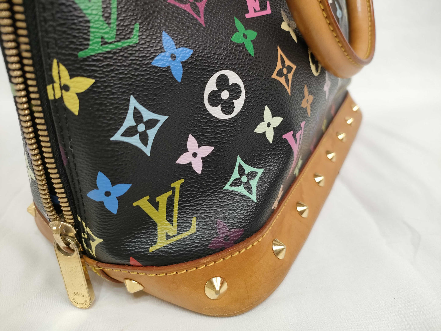 LOUIS VUITTON M 40444 Monogram Multicolore LOUIS VUITTON Alma PM Noir Handbag M40444 Handbag