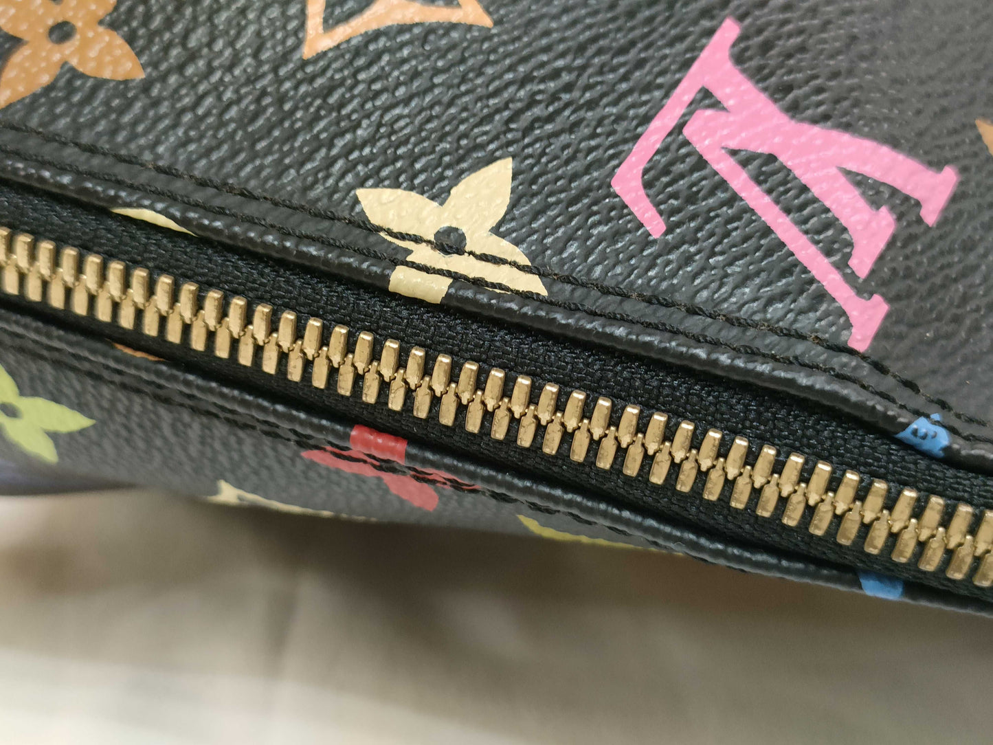 LOUIS VUITTON M 40444 Monogram Multicolore LOUIS VUITTON Alma PM Noir Handbag M40444 Handbag