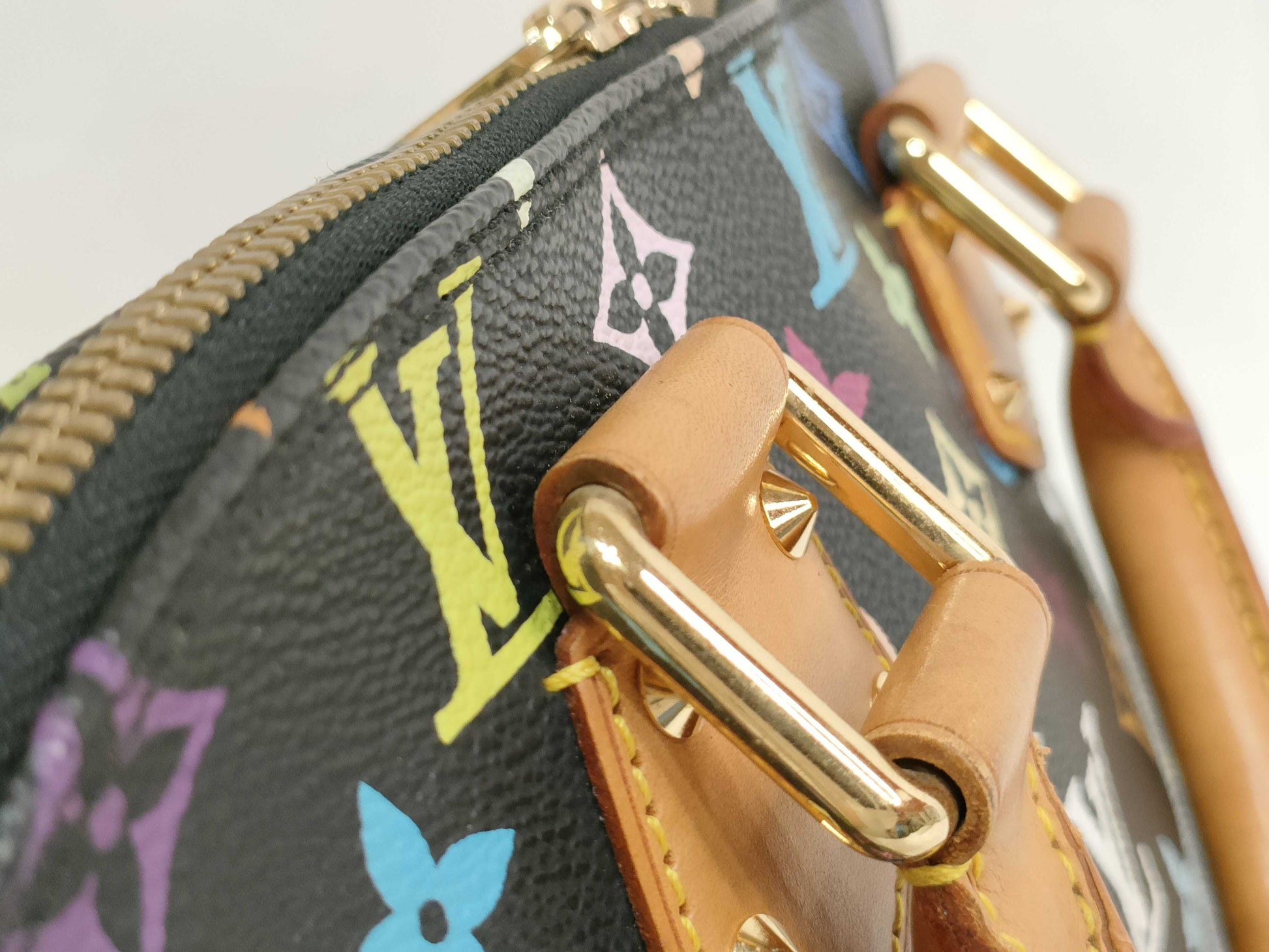 LOUIS VUITTON M 40444 Monogram Multicolore LOUIS VUITTON Alma PM Noir Handbag M40444 Handbag