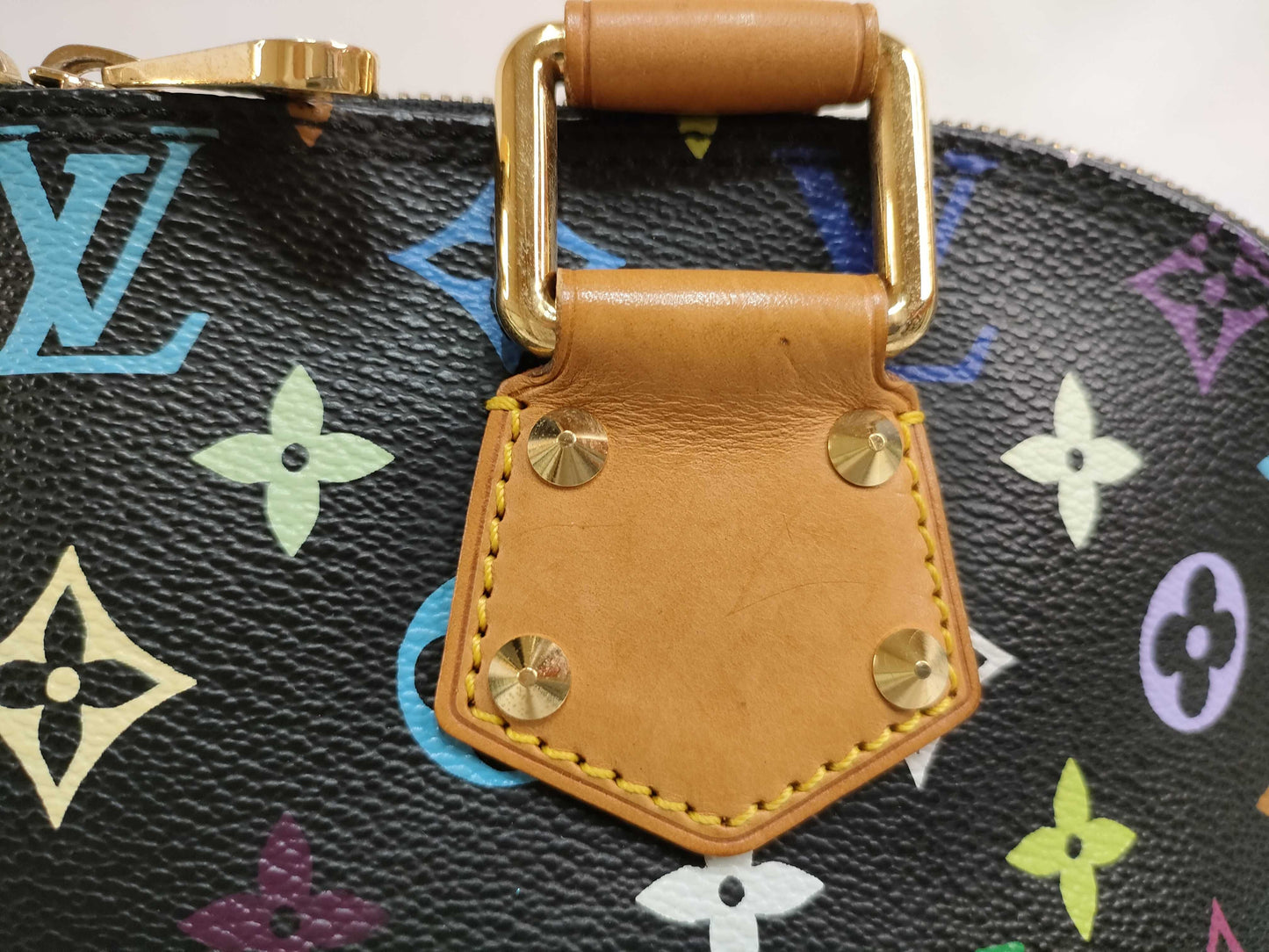 LOUIS VUITTON M 40444 Monogram Multicolore LOUIS VUITTON Alma PM Noir Handbag M40444 Handbag