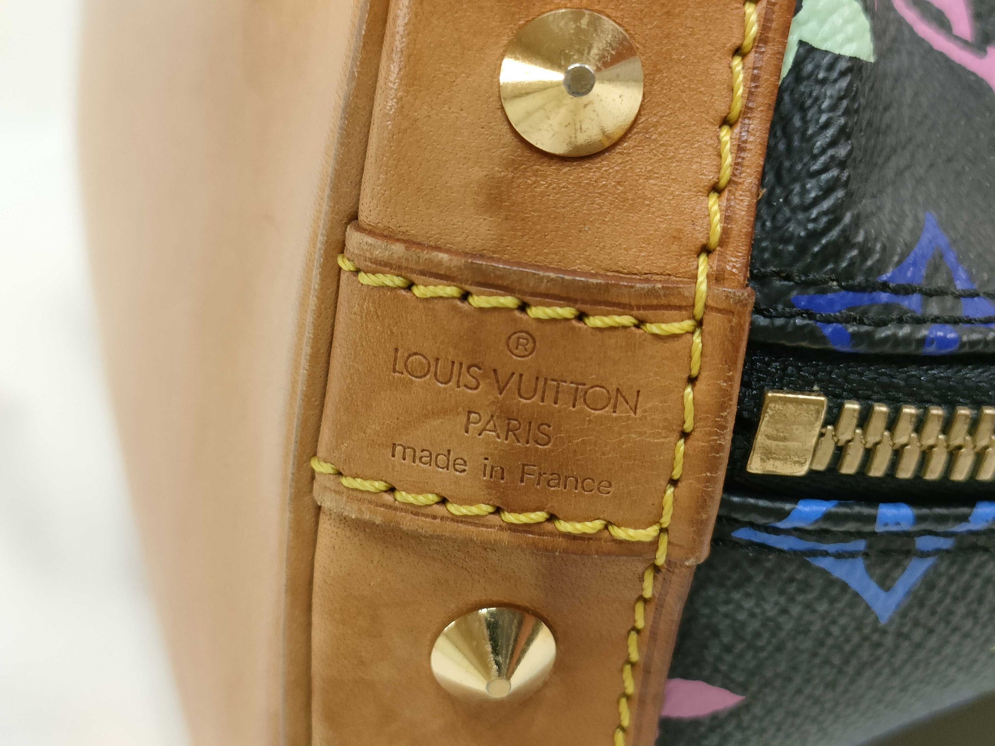 LOUIS VUITTON M 40444 Monogram Multicolore LOUIS VUITTON Alma PM Noir Handbag M40444 Handbag