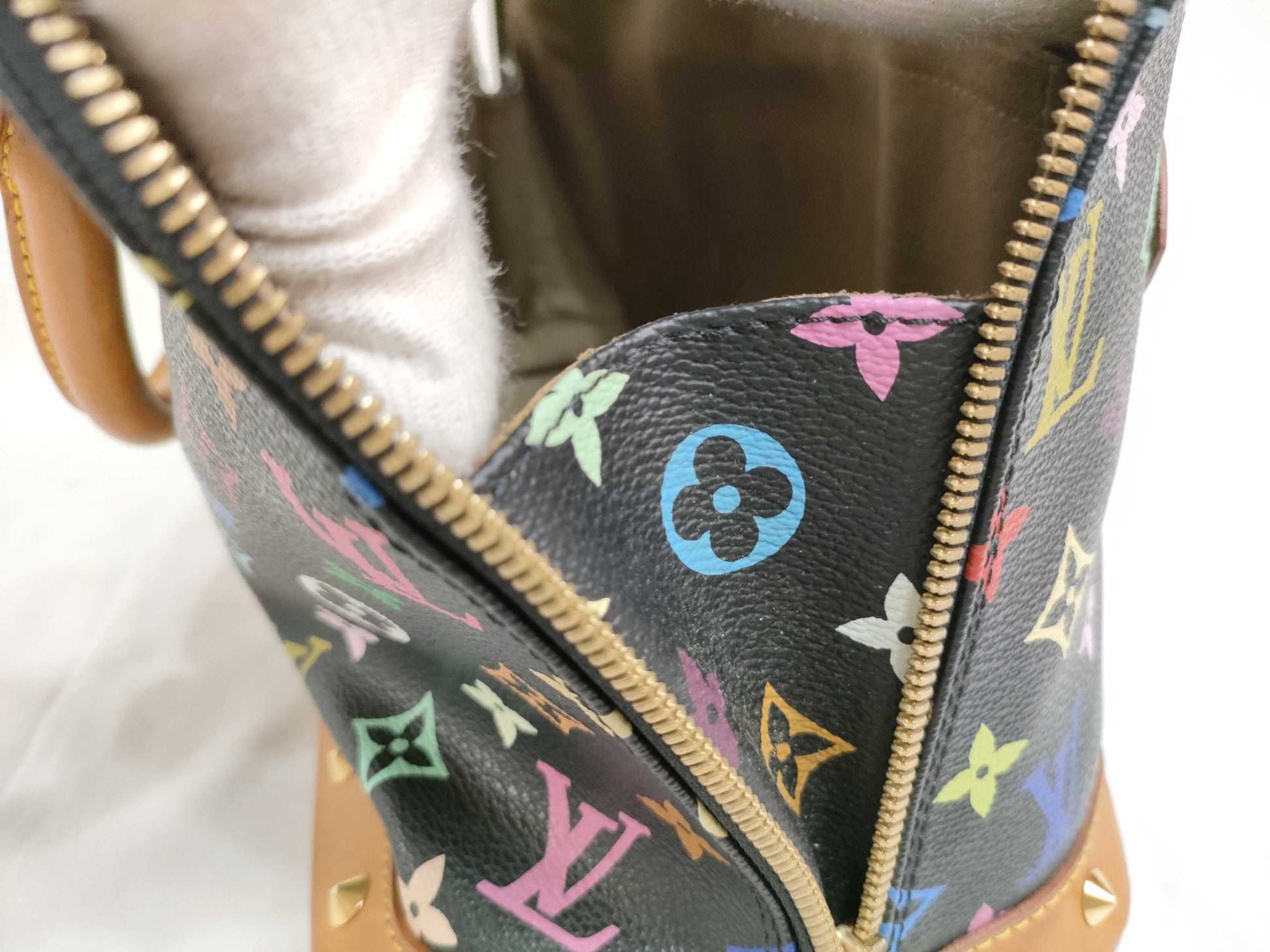LOUIS VUITTON M 40444 Monogram Multicolore LOUIS VUITTON Alma PM Noir Handbag M40444 Handbag