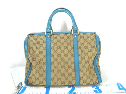 GUCCI GG Imprime GUCCI GG Canvas Boston Handbag