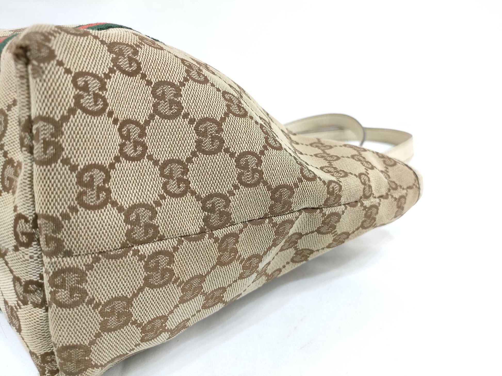 GUCCI GG Canvas GUCCI Sherry Line Tote Bag Tote Bag
