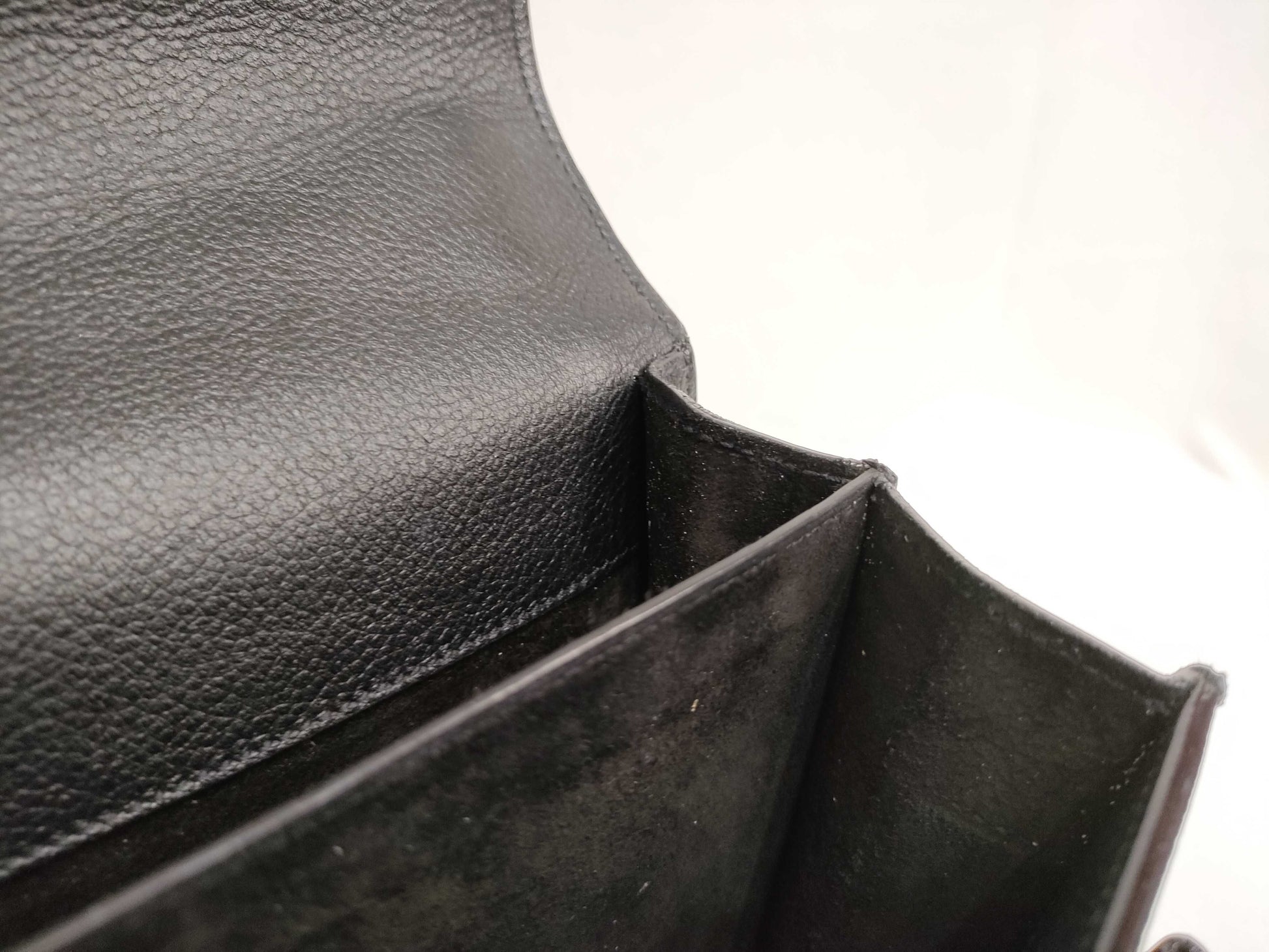 SAINT LAURENT YSL Leather Chain Shoulder Bag Black Shoulder Bag