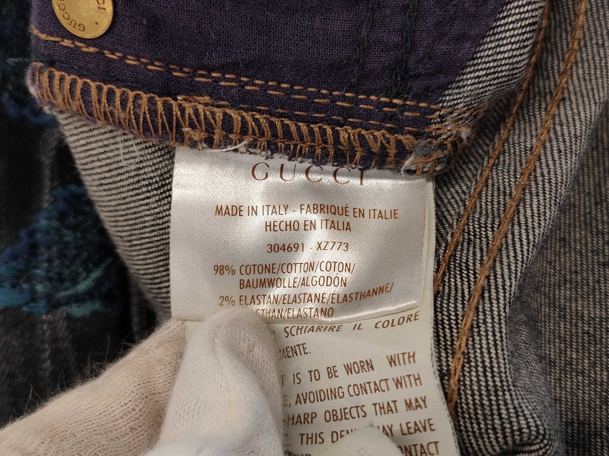GUCCI Pants Denim Size 36 Pants