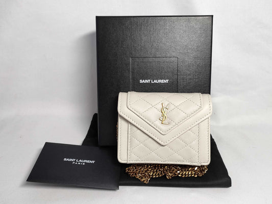 SAINT LAURENT Unused Gabby Chain Shoulder Mini Shoulder Bag