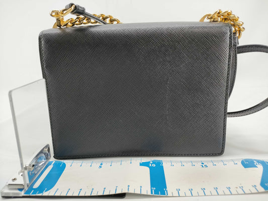 PRADA Saffiano Chain Shoulder Bag