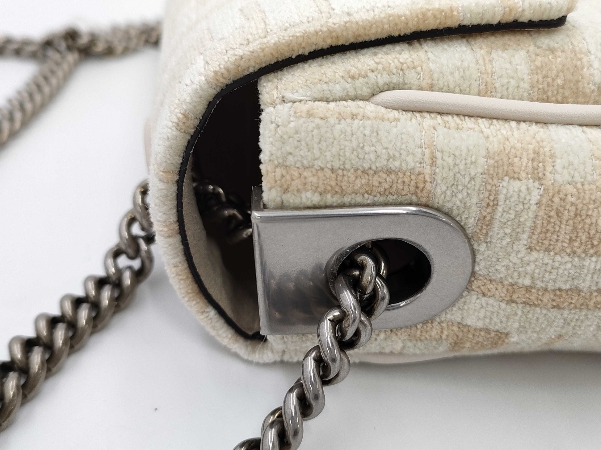 FENDI Baguette FF Shoulder Bag