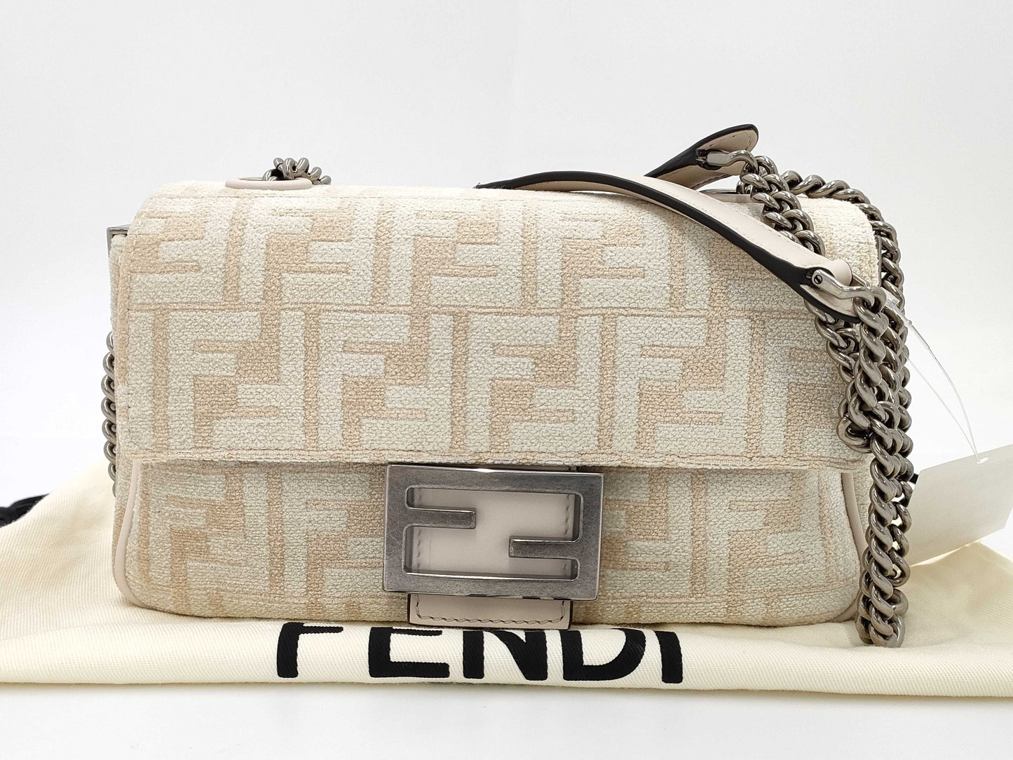FENDI Baguette FF Shoulder Bag