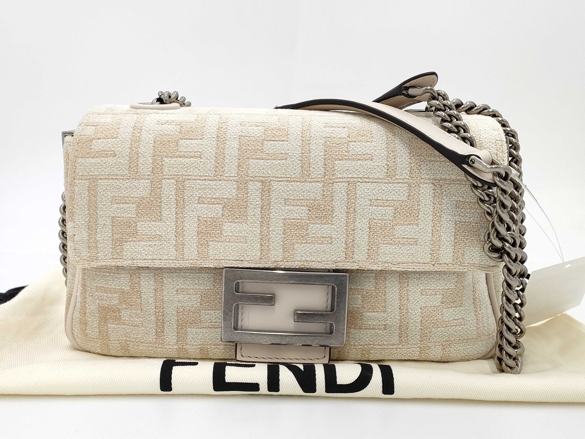 FENDI Baguette FF Shoulder Bag