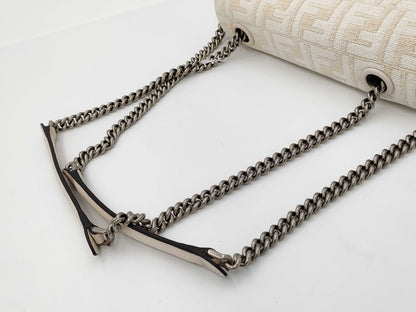 FENDI Baguette FF Shoulder Bag