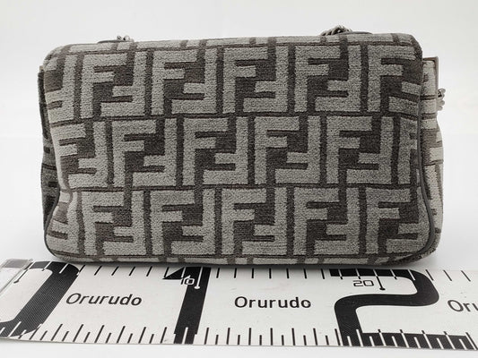 FENDI Baguette FF Shoulder Bag