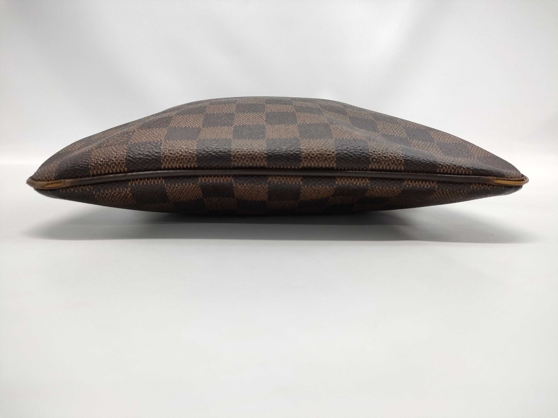 LOUIS VUITTON Damier Pochette Plat Brooklyn N41100 MI0152 Brown Shoulder Bag