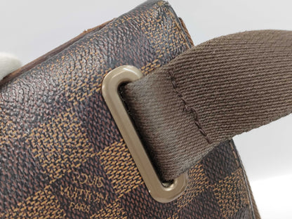 LOUIS VUITTON Damier Pochette Plat Brooklyn N41100 MI0152 Brown Shoulder Bag