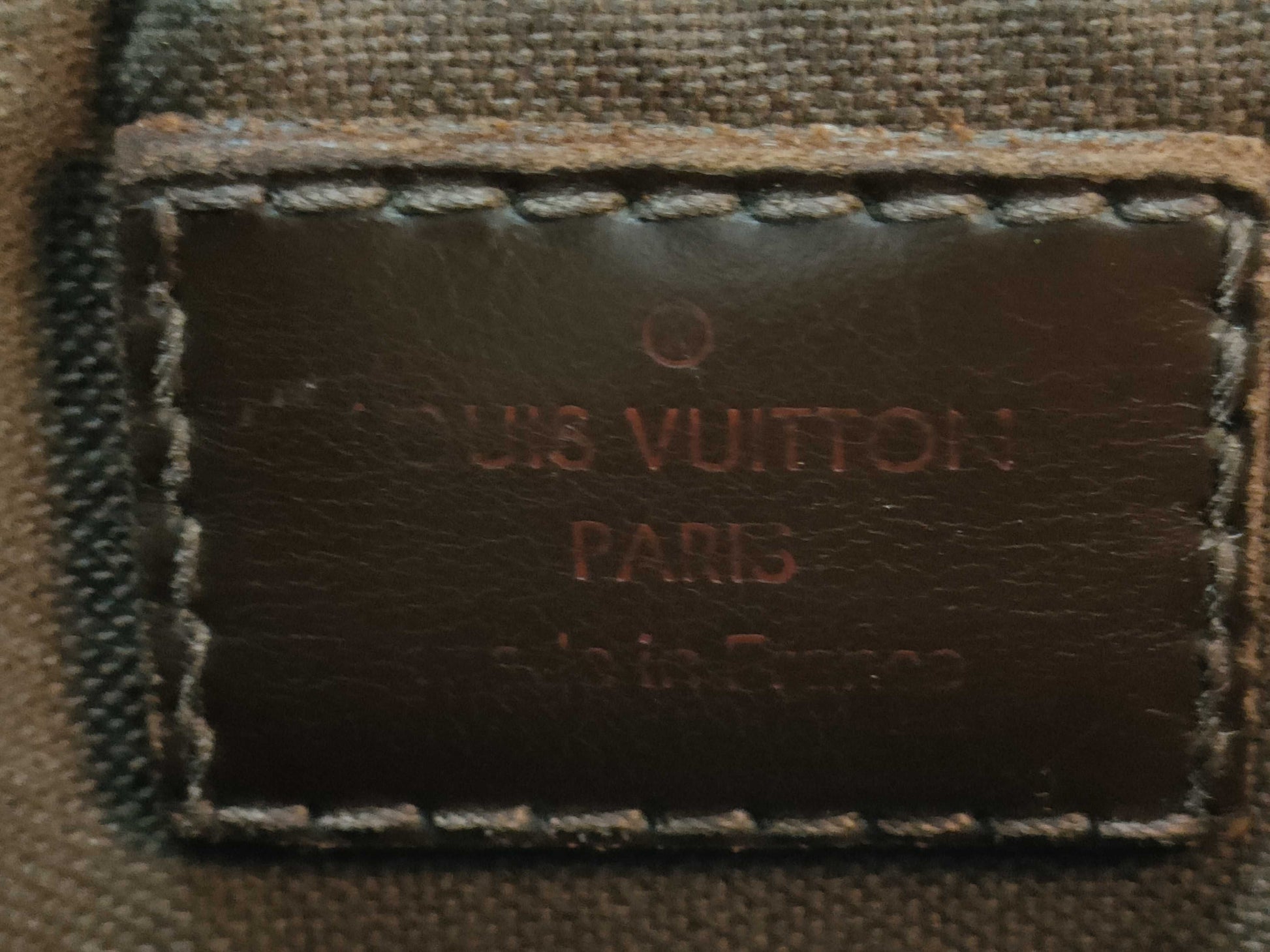 LOUIS VUITTON Damier Pochette Plat Brooklyn N41100 MI0152 Brown Shoulder Bag