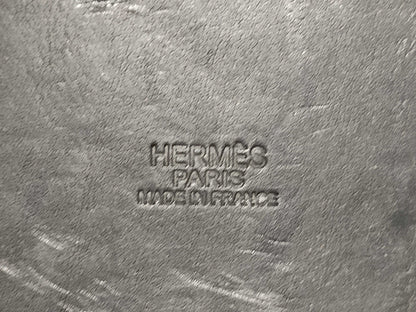HERMES Picotin Handbag with Stamped Silver Hardware