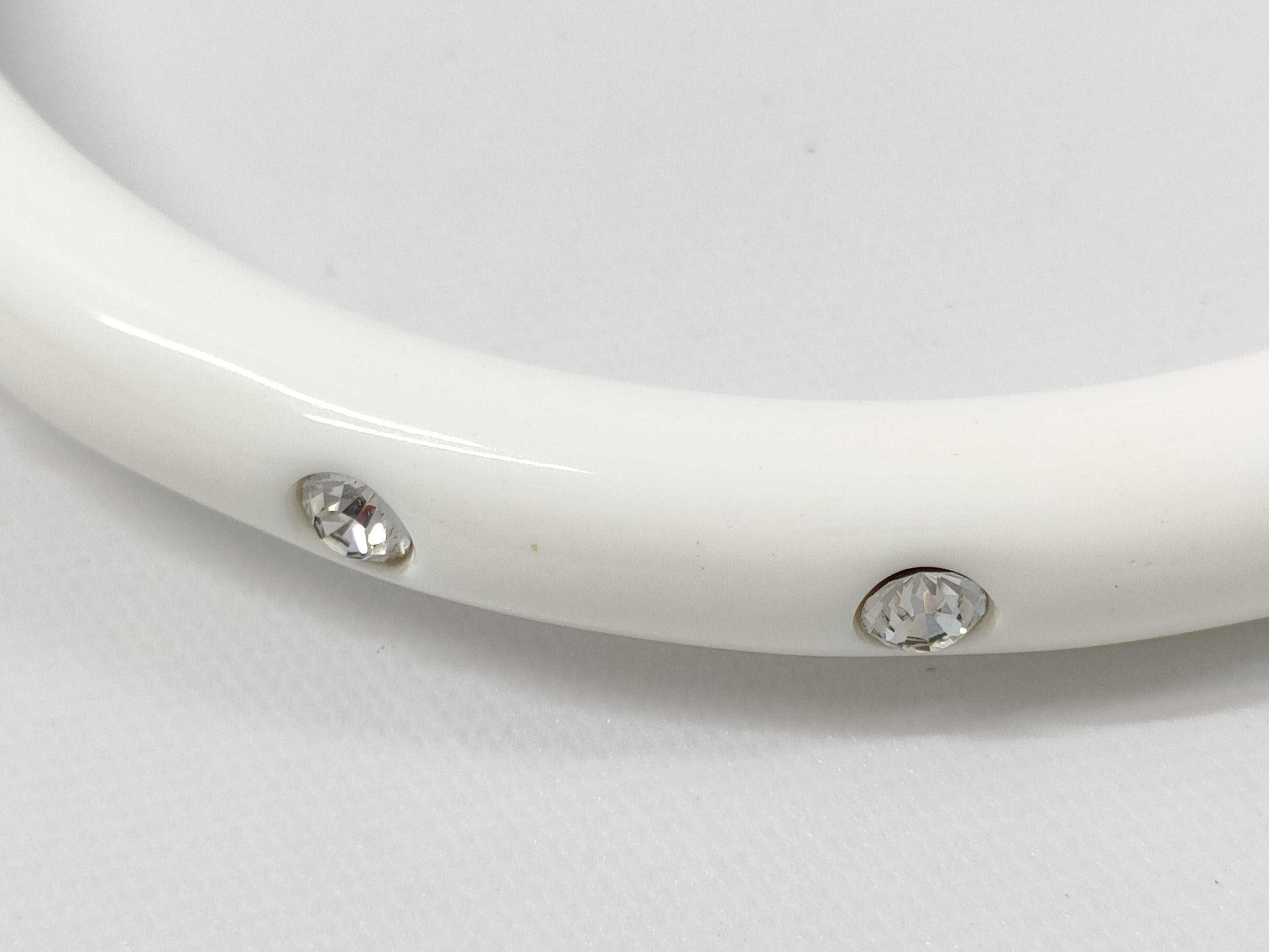 CHANEL CHANEL Bangle Bracelet 00A Black White 2-Piece Bracelet