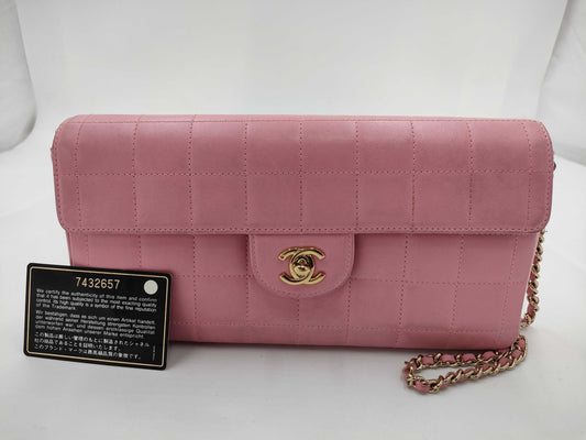 CHANEL Matte Lace Shoulder Bag