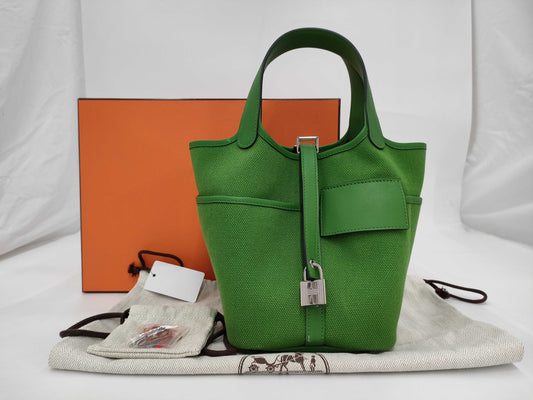 HERMES Picotin Lock Cargo Handbag with B Marking