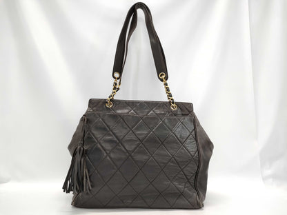 CHANEL Lambskin Tote Bag