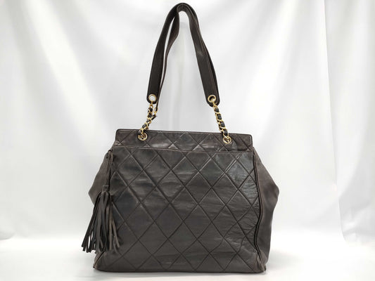 CHANEL Lambskin Tote Bag