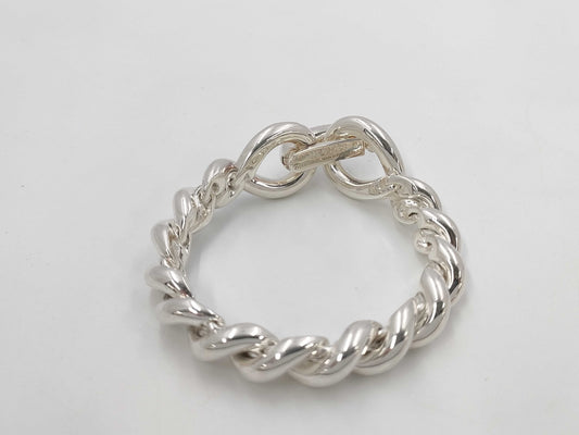 HERMES HERMES Torsade Bracelet ST 82.4g Bracelet/Bangle