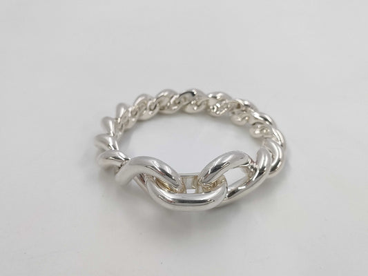 HERMES HERMES Torsade Bracelet ST 82.4g Bracelet/Bangle