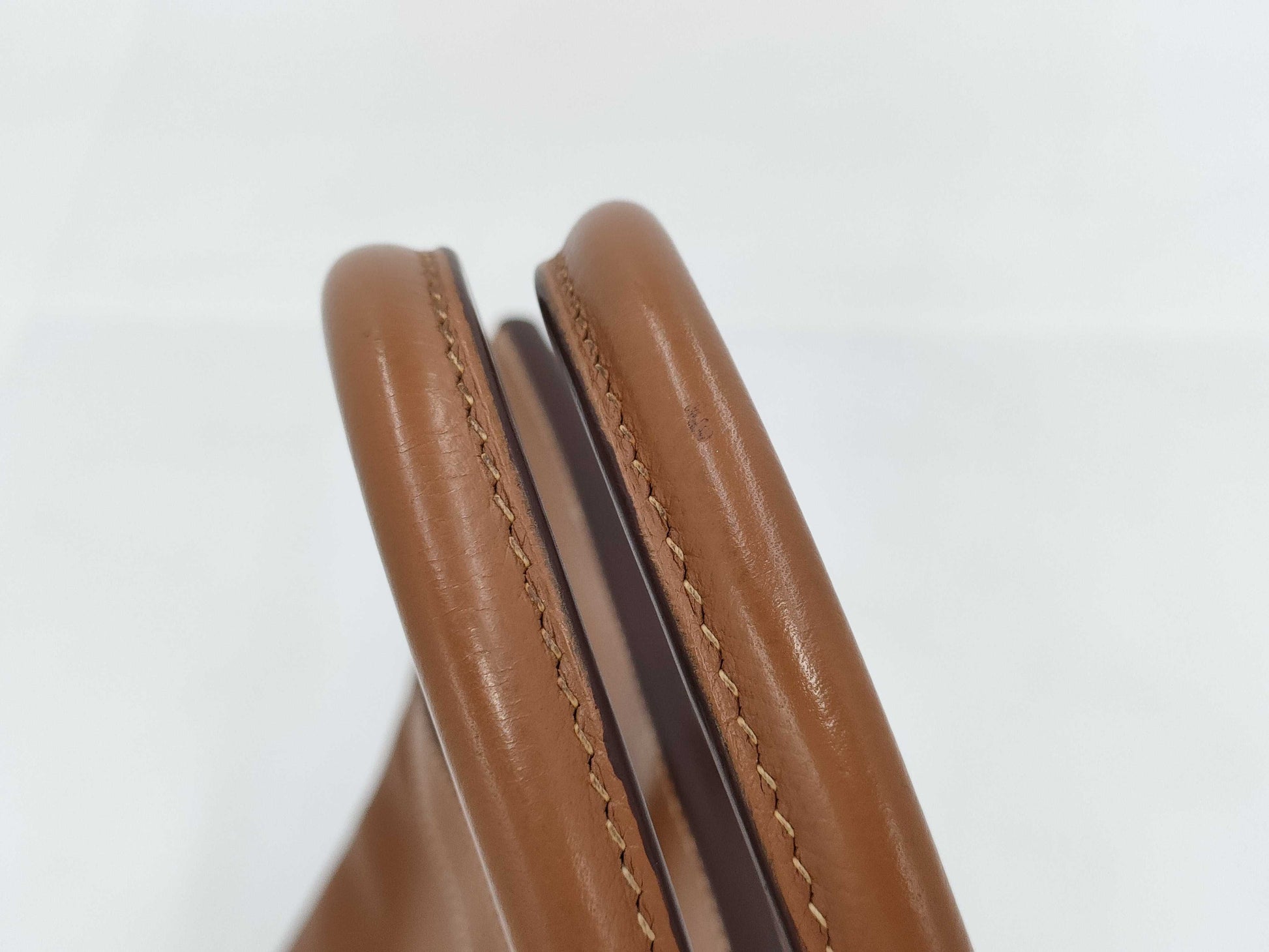 HERMES HERMES Birkin 35 Brown with Silver Hardware Handbag