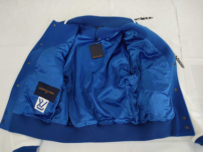 LOUIS VUITTON Puppet Baseball Stadium Jacket Blouson, Unused with Tags, Size 46