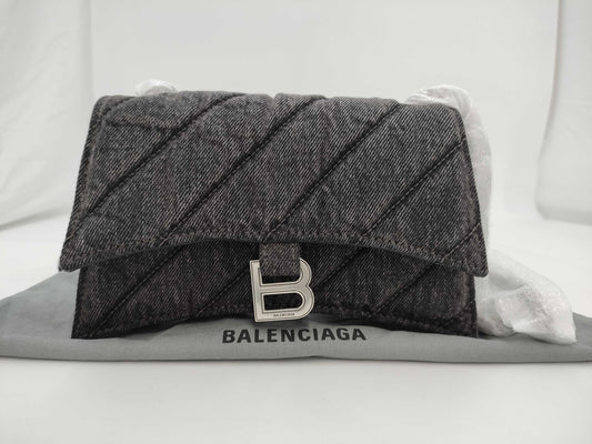 BALENCIAGA BALENCIAGA 736016 Crush Chain Shoulder Bag Bag
