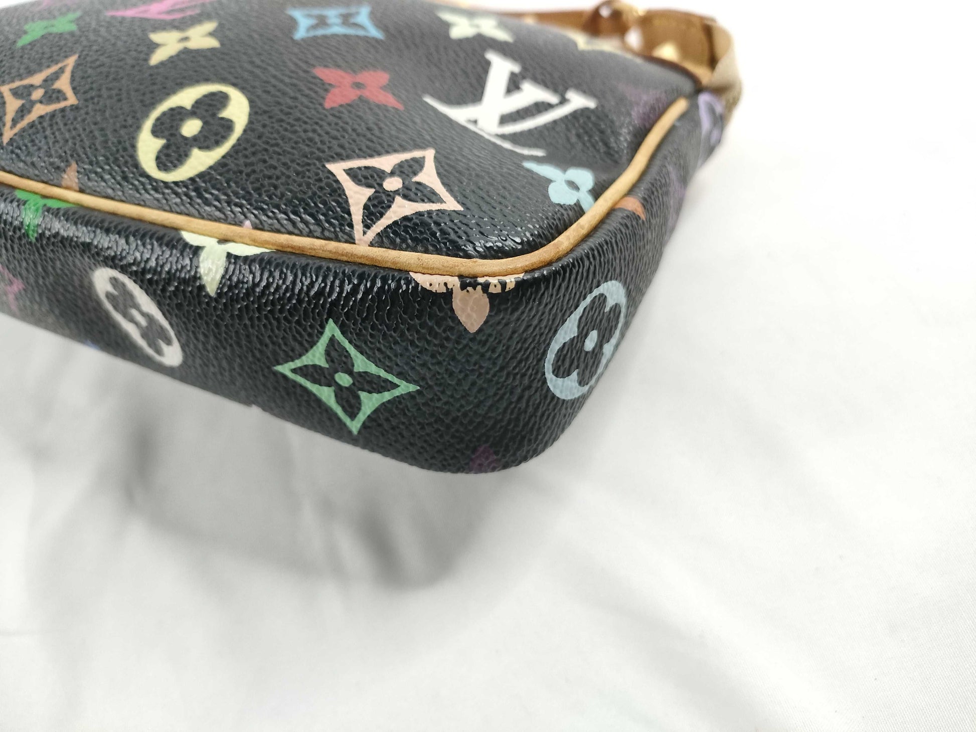 LOUIS VUITTON M92648 Monogram Multicolore Louis Vuitton Monogram Multicolore Pochette Accessoires Pouch M92648 SL10093 Hand Strap Handbag