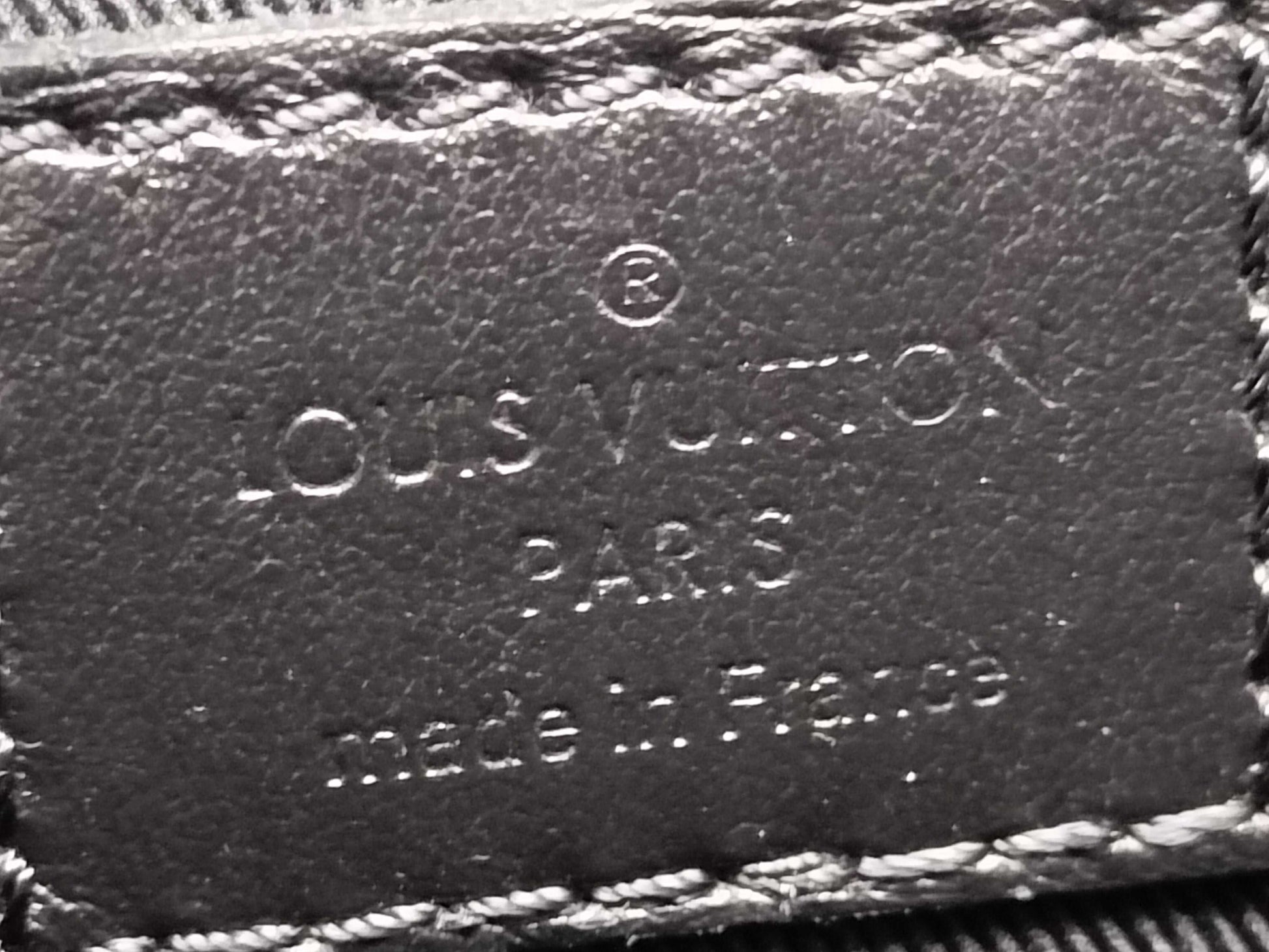 LOUIS VUITTON M45806 Monogram Macassar S-Lock Shoulder Bag, Brown, RFID Enabled