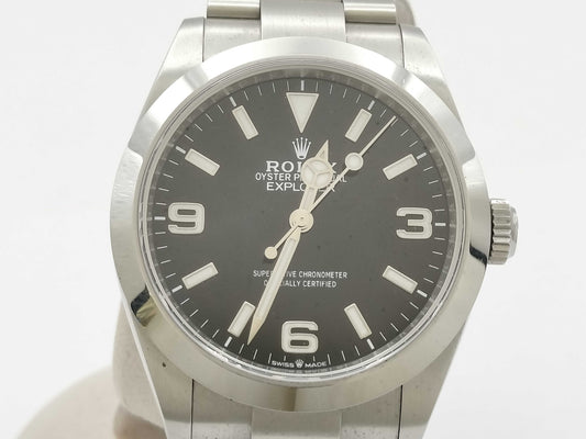 ROLEX Explorer I 224270 88UA8193 Black Dial Men's Watch