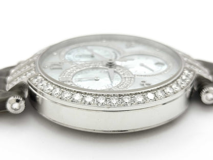 HARRY WINSTON Premiere PRNQCH40WW001 070925 Quartz K18 Shell Dial Men's Watch