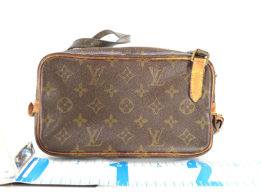 LOUIS VUITTON Monogram Marly Bandouliere Shoulder Bag M51828 DU1002