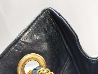 BALLY Quilted Chain Tote Bag in Black