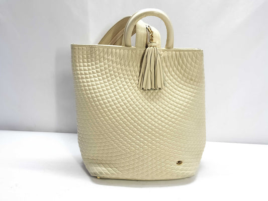 BALLY BALLY White Backpack Handbag Shoulder Bag