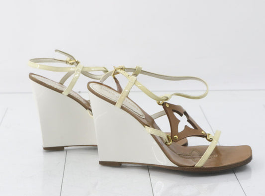 LOUIS VUITTON Monogram 35cm Sandals