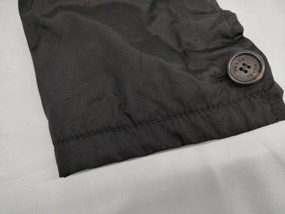 PRADA PRADA Prada Double-Breasted Coat, Padded, Black, Men's, Size S