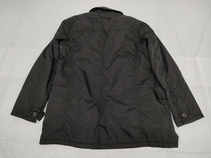 PRADA PRADA Prada Double-Breasted Coat, Padded, Black, Men's, Size S