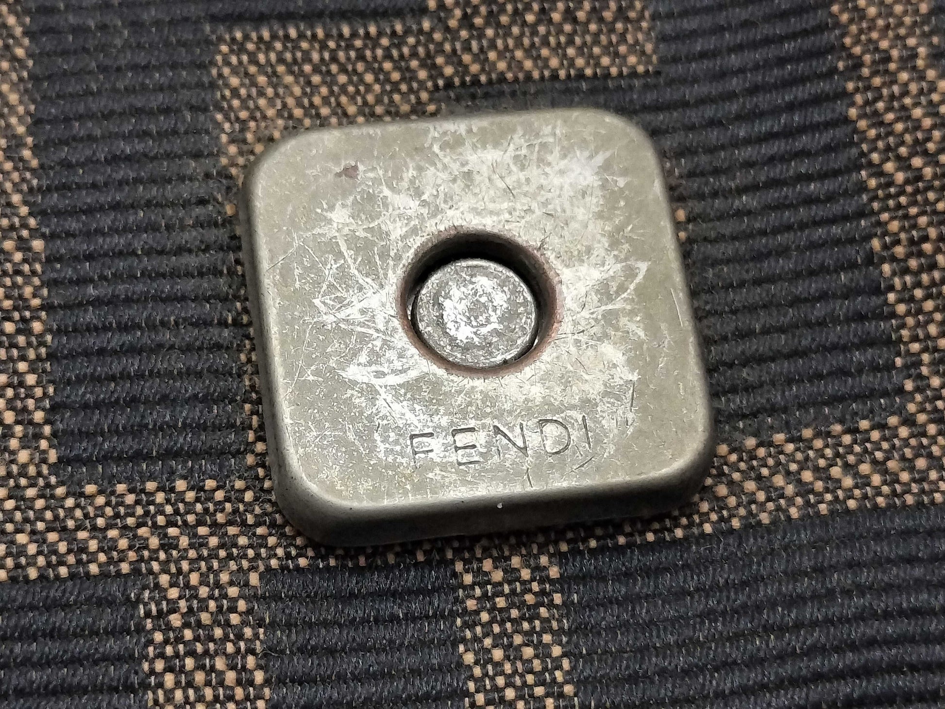 FENDI Zucca pattern Fendi Mamma Bucket bag shoulder bag