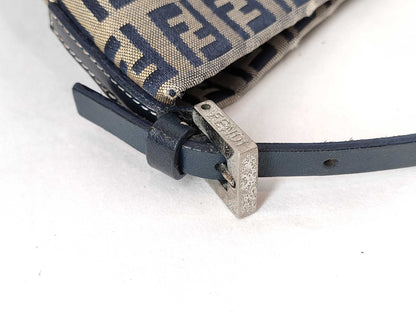 FENDI Zucchino One-Shoulder Bag Handbag