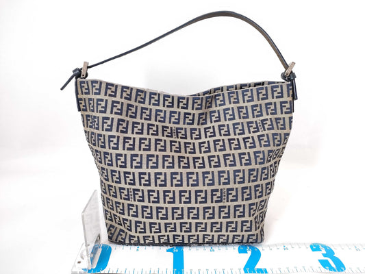 FENDI Zucchino One-Shoulder Bag Handbag