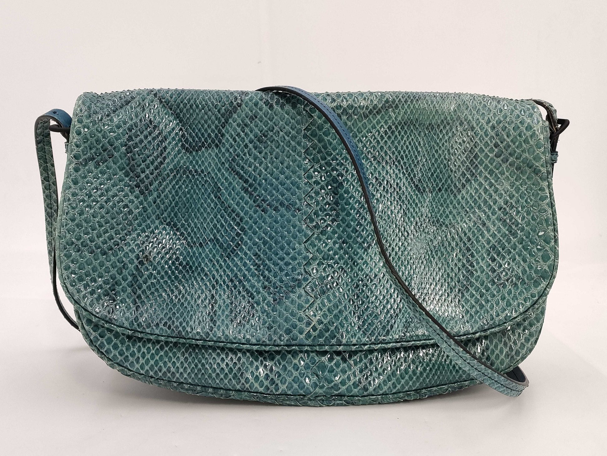 BOTTEGA VENETA Python Shoulder Bag