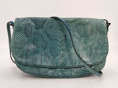 BOTTEGA VENETA Python Shoulder Bag