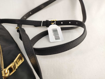 PRADA FR - Prada Shoulder bag Black Nylon Gold metal fittings Shoulder bag