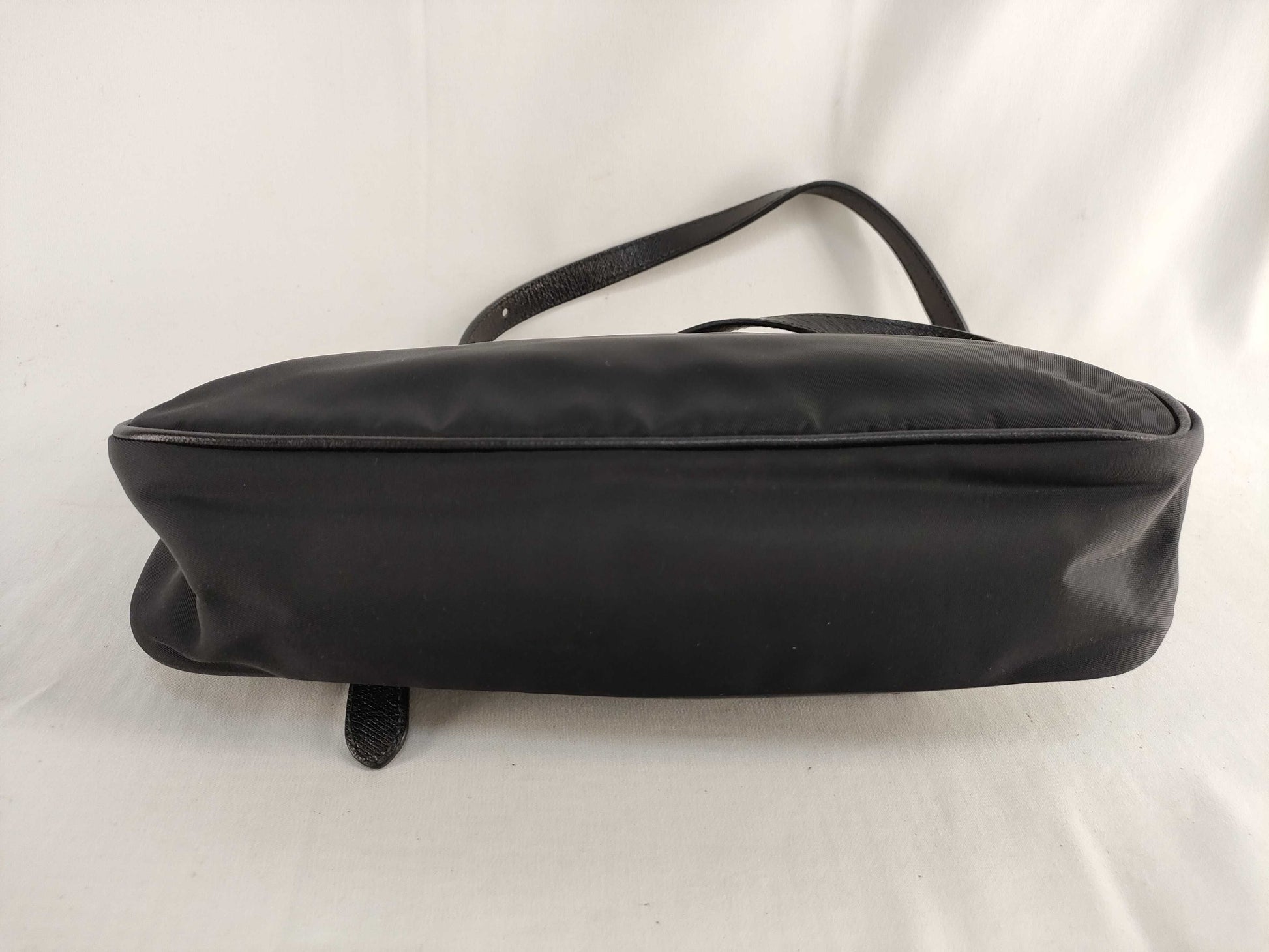 PRADA FR - Prada Shoulder bag Black Nylon Gold metal fittings Shoulder bag